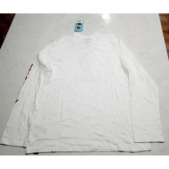 NWT FIFA World Cup Qatar 2022 T-Shirt L White Long Sleeve Graphic New - Picture 4 of 11